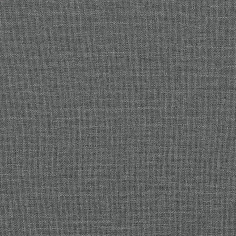 vidaXL Headboard Cushion Dark Grey 100% polyester Standard - Estalios