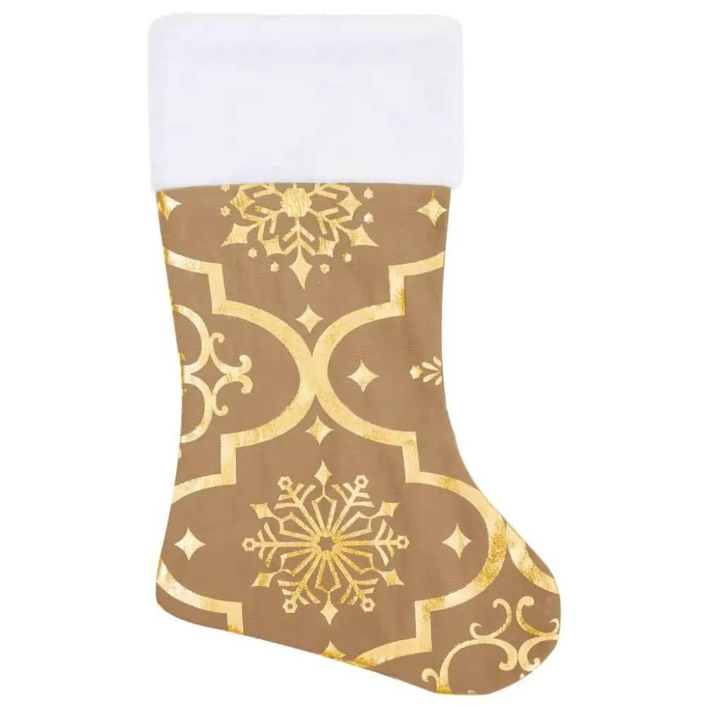 vidaXL Christmas Tree Skirt Yellow Polyester 59.1 in diameter Foldable - Estalios