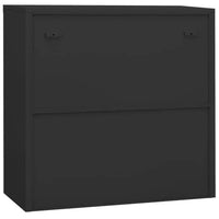 Unlock the Vault: Glass Door Metal Cabinet - Estalios