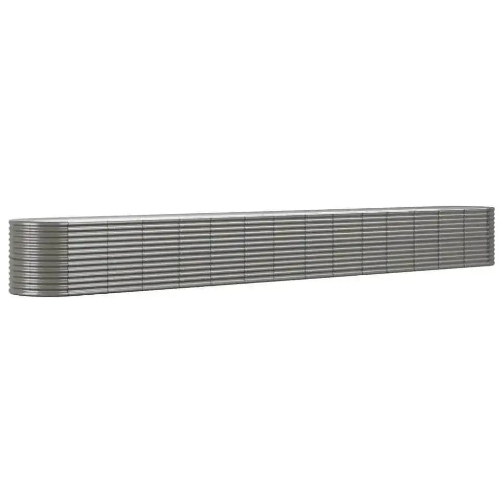 Discover your Green Thumb with our Metal Raised Garden Bed! Ready to Take your Garden to the Next Level? our Gray
