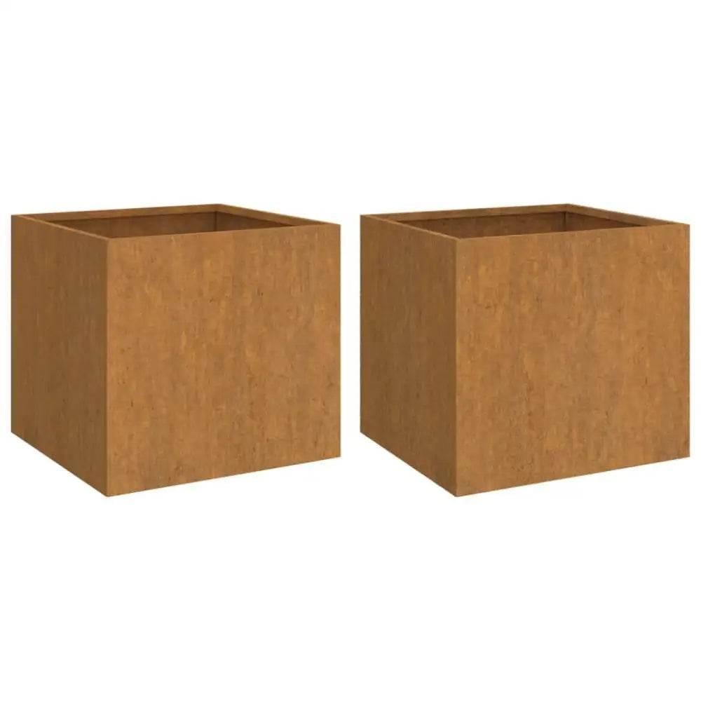 Unleash Refined Planter Power with Corten Steel Rustically Refined Planter! Here is the Product Description for Unleash Refined Planter - Estalios