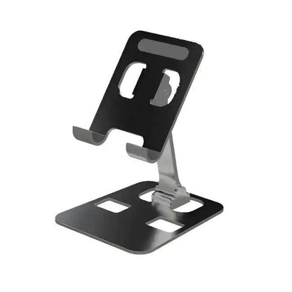 Modern Gold and Silver Aluminum Stand for Stylish Viewing - Estalios