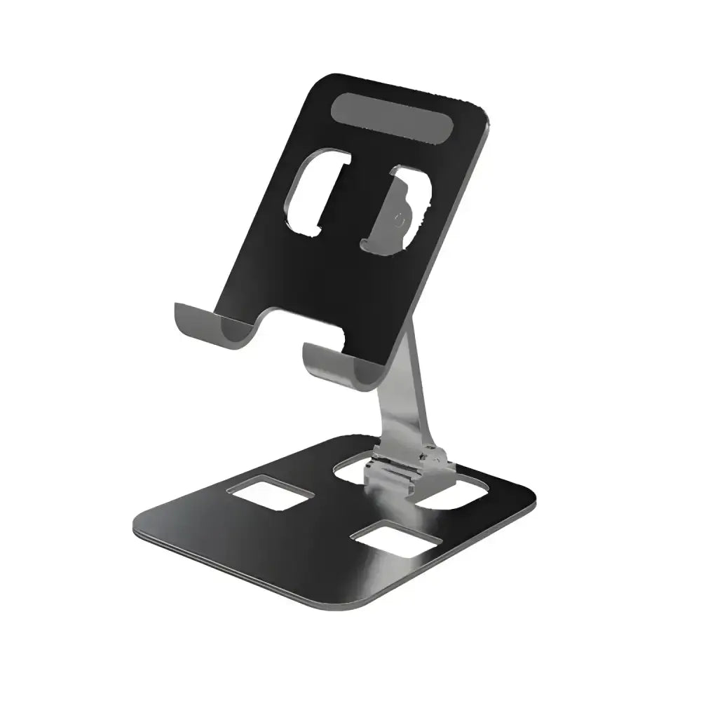 Adjustable metal phone stand with Vikefon Aluminum Alloy Portable Tablet Holder design