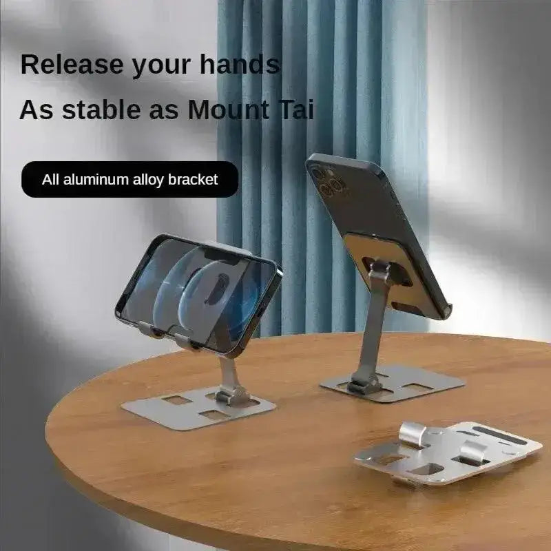 Vikefon Aluminum Alloy Portable Tablet Stand showcasing sleek design and functionality