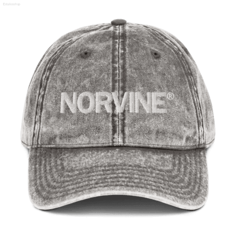 Vintage Cotton Twill Cap with Embroidered Detail - Estalios