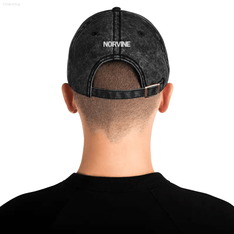 Vintage Cotton Twill Cap with Embroidered Detail - Estalios