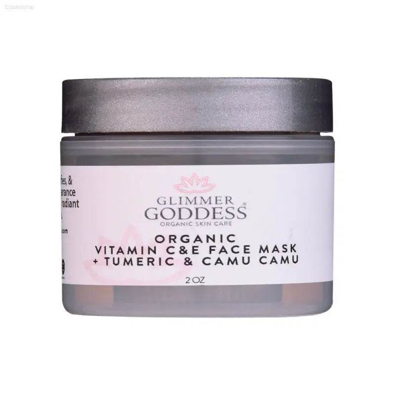 Glimmer Goddess organic vitamin C&E face mask.