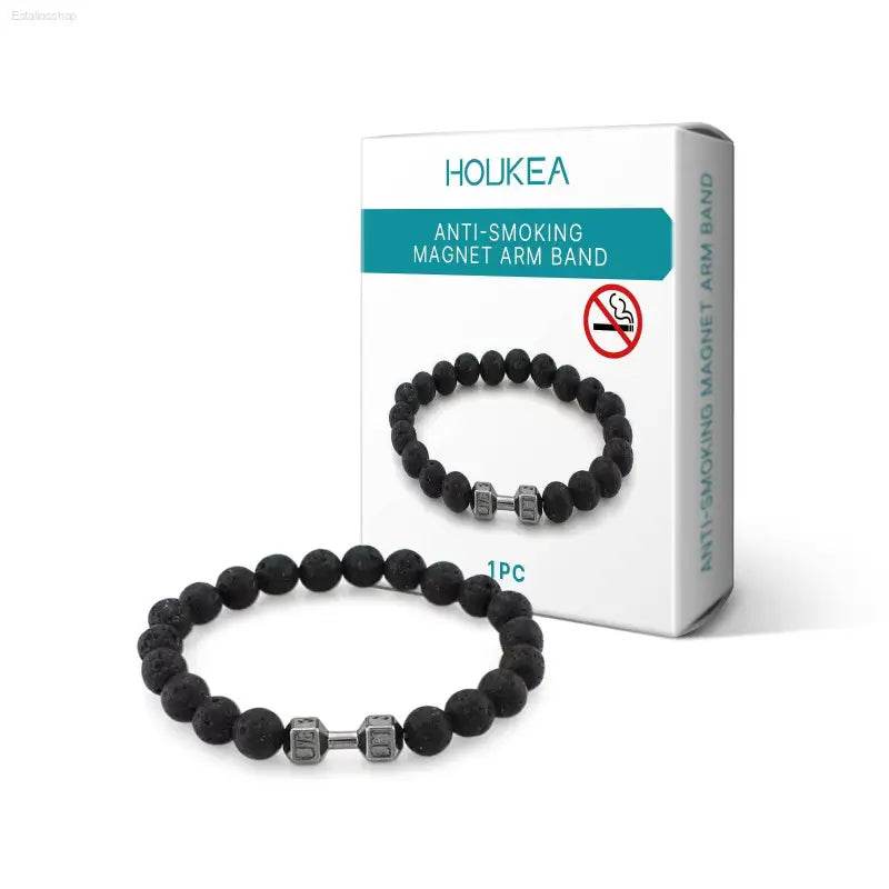 Volcanic Stone Bracelet Men's Everyday Wear Stress Reliever - Estalios