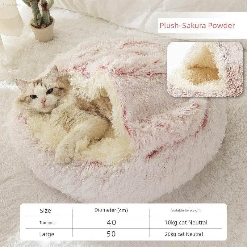 Cat Heattech Nest Dog Bed Pet Bed Winter Heattech Cat Bed Cat Hammock Nest Winter Sleep Sofa Bed - Estalios