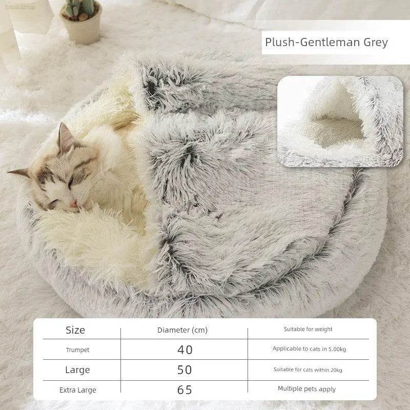 Cat Heattech Nest Dog Bed Pet Bed Winter Heattech Cat Bed Cat Hammock Nest Winter Sleep Sofa Bed - Estalios