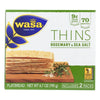 Wasa Thins Rosemary Sea Salt: Unleash the Flavor! Get Ready to Experience the Delicious Crunch of Wasa Thins Rosemary & Sea Salt Flatbread - Estalios