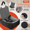 Pawsome Rides: The Ultimate Dog Car Seat! Keep your furry friend safe and comfy on every adventure with our Black and Gray Dog Car Seat. Designed - Estalios