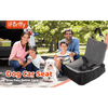 Pawsome Rides: The Ultimate Dog Car Seat! Keep your furry friend safe and comfy on every adventure with our Black and Gray Dog Car Seat. Designed - Estalios