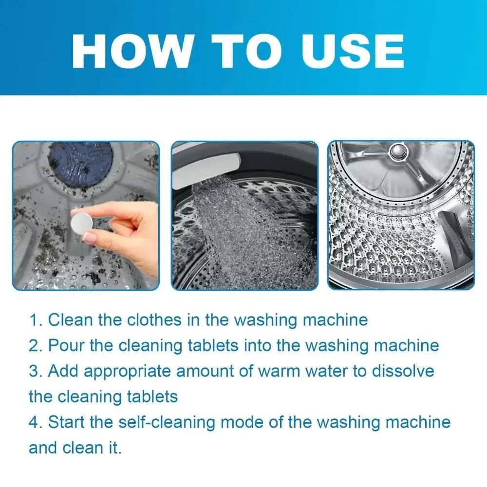 Washing Machine Cleaner Drum Liner Dirt Cleaning Sheet - Estalios