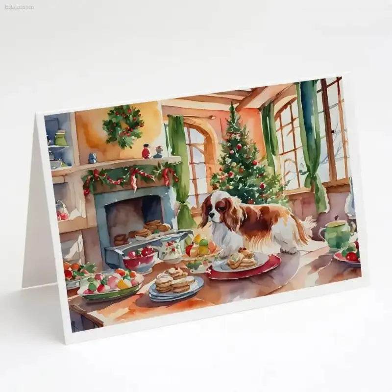 Watercolor Christmas Cards: Holiday Cheer Delivered! Spread Joy this Season with our Exquisite Watercolor Christmas Cards. Each Card is a Miniature Work of Art, Ready to Bring - Estalios