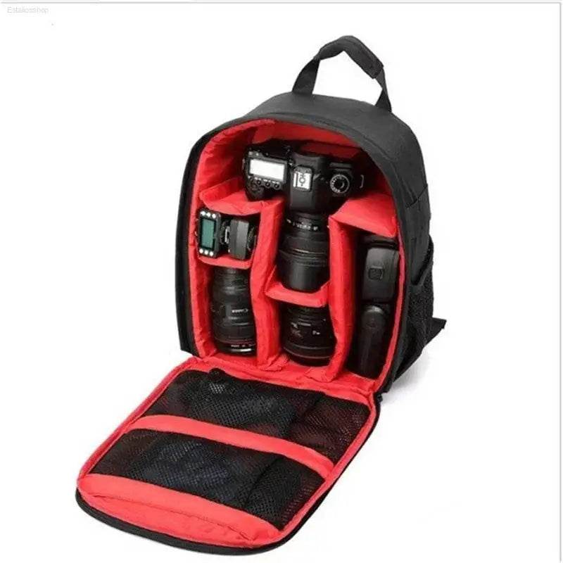 Waterproof DSLR Backpack for Nikon Canon Camera Gear - Estalios