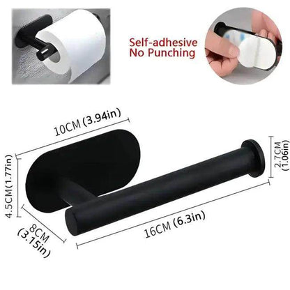 Bold Waterproof Stainless Steel Towel And TP Roll Holder - Easy Install - Estalios
