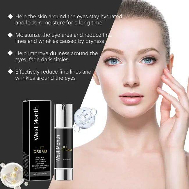 Revitalize Your Eyes with West Month Lift Cream Box for Youthful Glow.