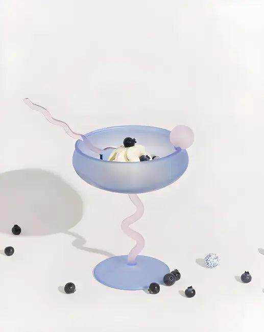 Whimsical Eclectic Dessert Dish with Colorful Cups for Fun - Estalios