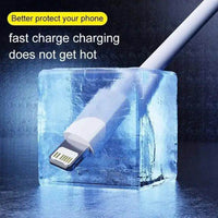 Amp Up Your Charge with Bold White iPhone Cables - Estalios