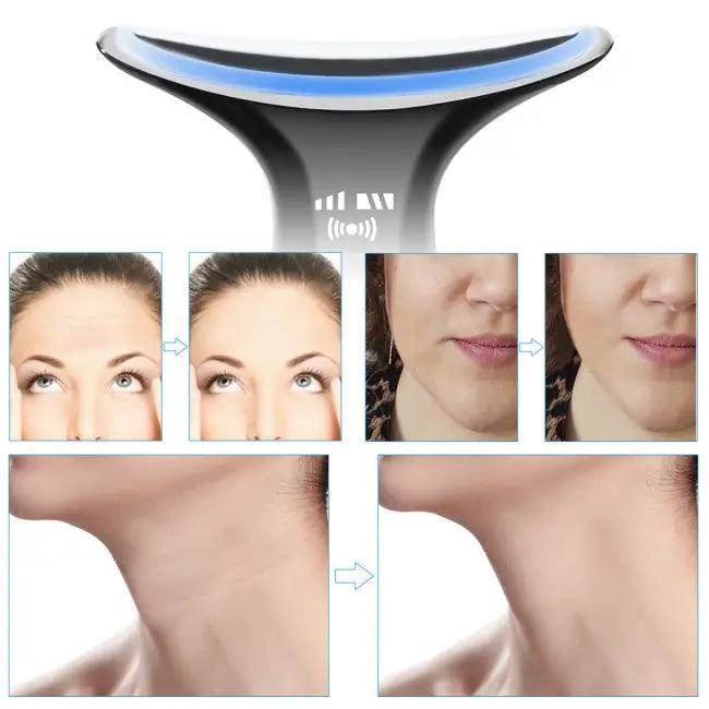 Neck Glow: Energizing Massage with Light Therapy Benefits - Estalios