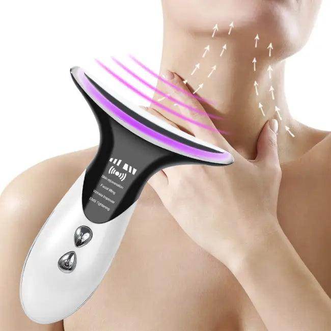Neck Glow: Energizing Massage with Light Therapy Benefits - Estalios