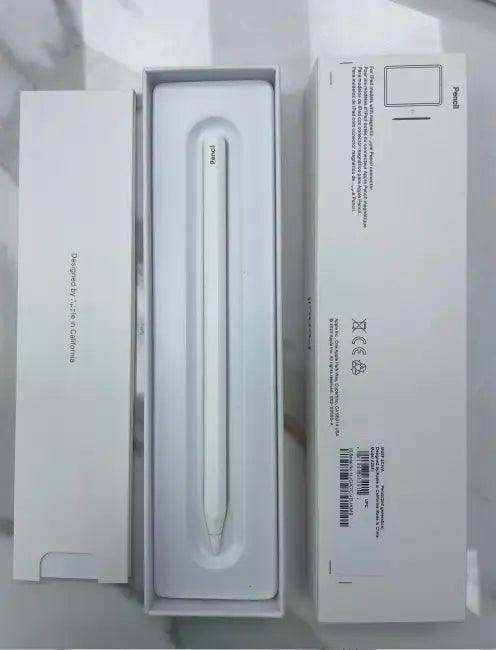 White Apple Pencil Two-Pack with Magnetic Charging Convenience - Estalios