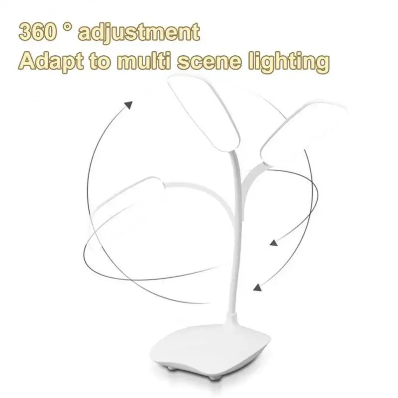 Adjustable White LED Desk Lamp with Eye Protection for all your lighting needs