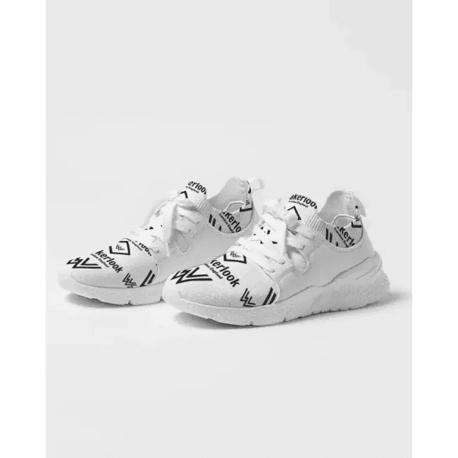 Step Into Style with Bold White Patterned Sneakers Now - Estalios