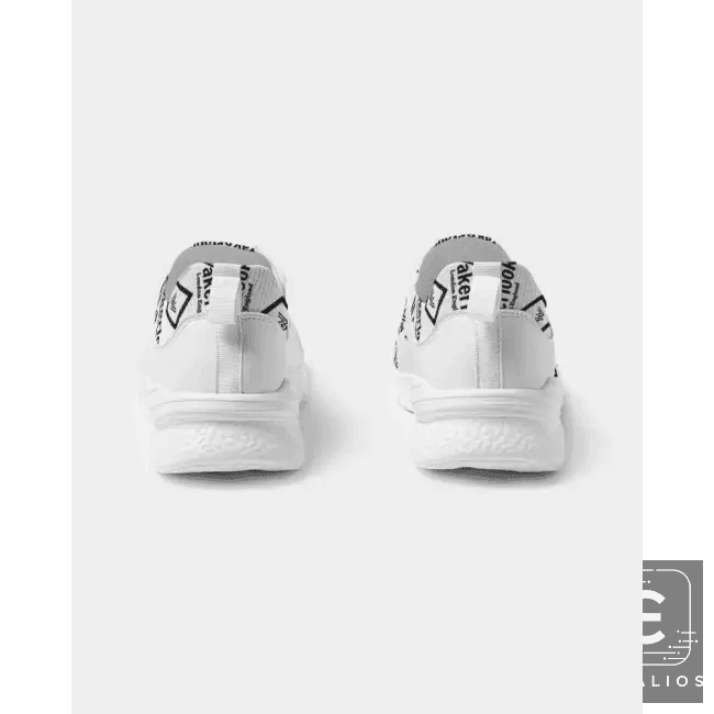 Step Into Style with Bold White Patterned Sneakers Now - Estalios