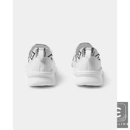 Step Into Style with Bold White Patterned Sneakers Now - Estalios