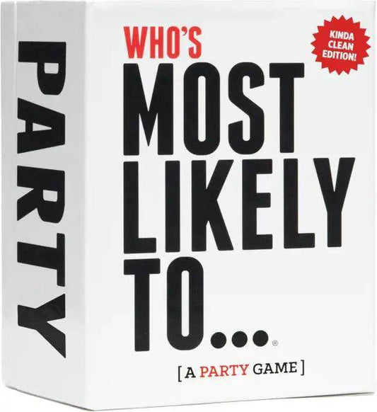Who's Most Likely To... Kinda Clean Family Party Game - Estalios