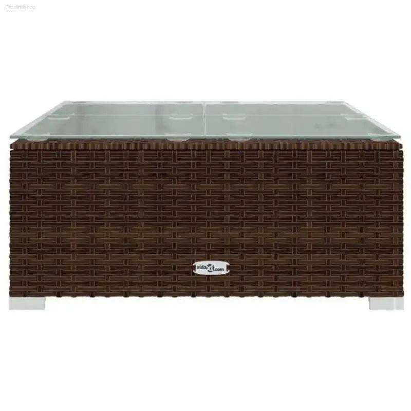 Green Cushion Outdoor Middle Wicker Sofa Seat - Estalios
