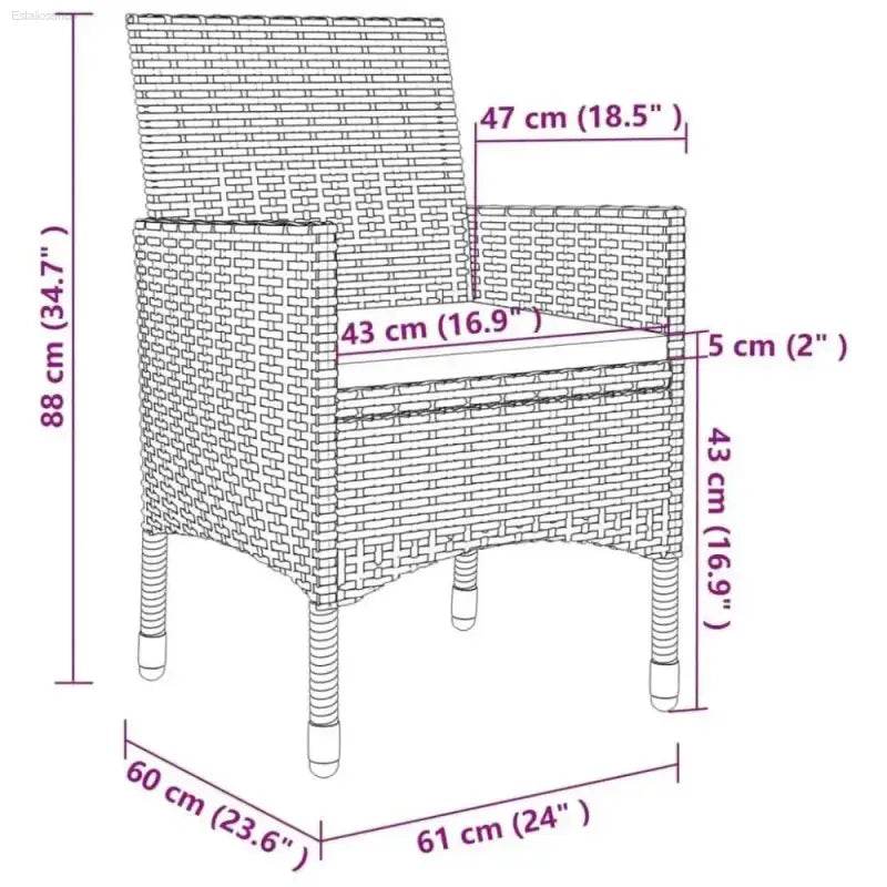Wicker Wonder: your Dream Garden Dining Set Awaits! - Estalios