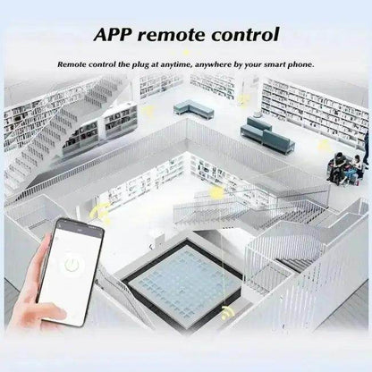 WiFi Smart Plug with Energy Monitoring for Tuya Devices - Estalios