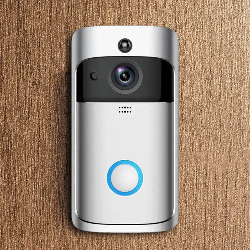 WiFi Video Doorbell 2 Way Audio Security Home Door Bell 720P Night Vision with Noise Cancelling Microphone Smart Human Detection - Estalios