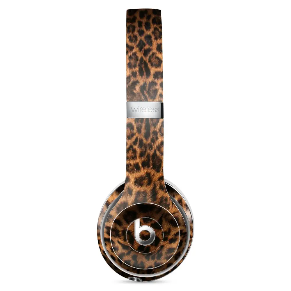 Leopard-print Wild Beats Solo Pro gives you ultra-gloss style and amazing sound