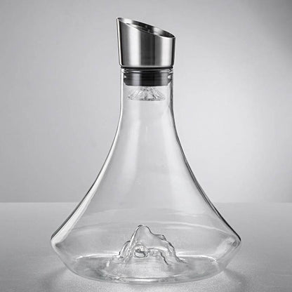 Wine Decanter Built-in Aerator Pourer for Perfect Flavor - Estalios