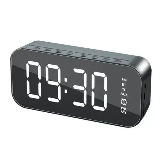Wireless Bluetooth Alarm Clock with Stylish LED Display - Estalios