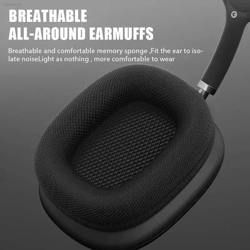 Wireless Bluetooth Headphones with Mic for Sports and Gaming - Estalios