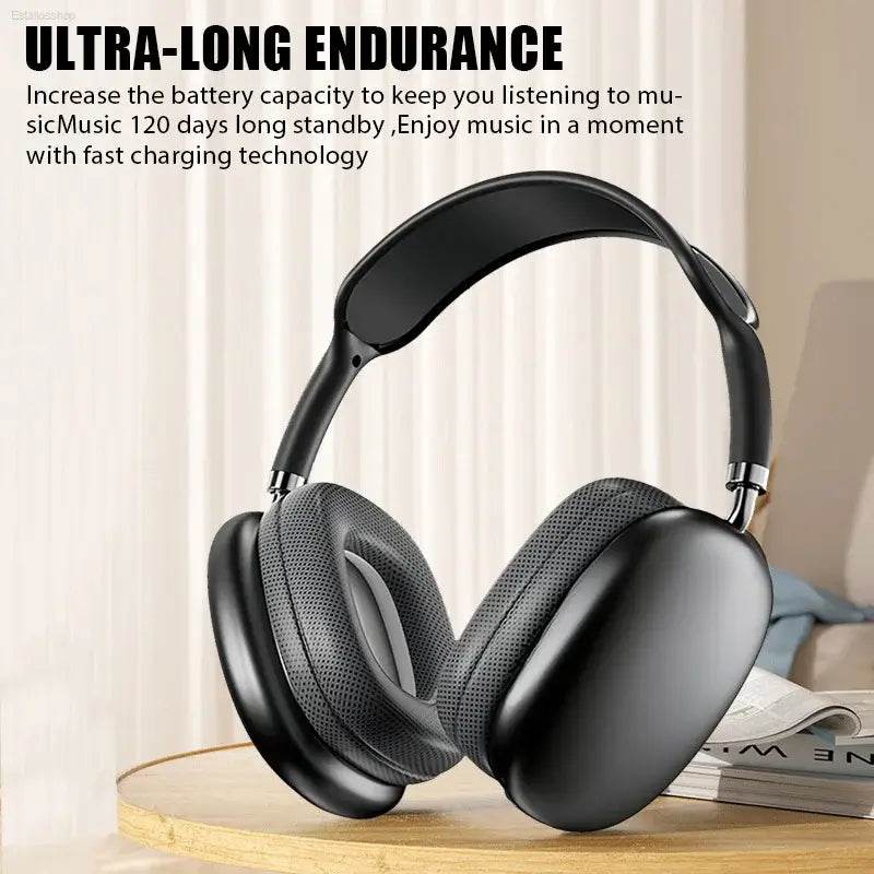 Wireless Bluetooth Headphones with Mic for Sports and Gaming - Estalios