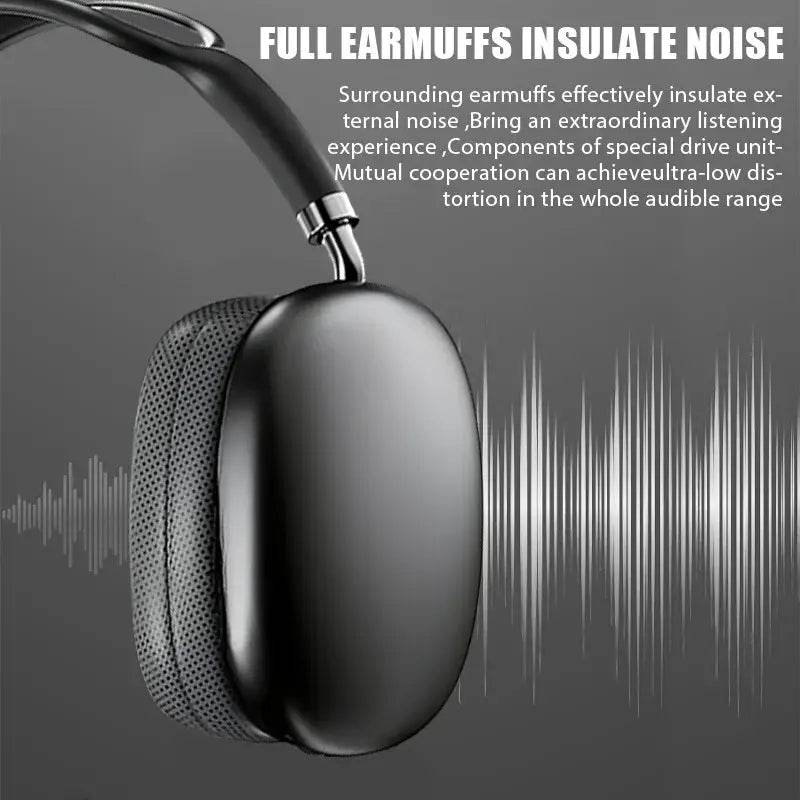 Wireless Bluetooth Headphones with Mic for Sports and Gaming - Estalios