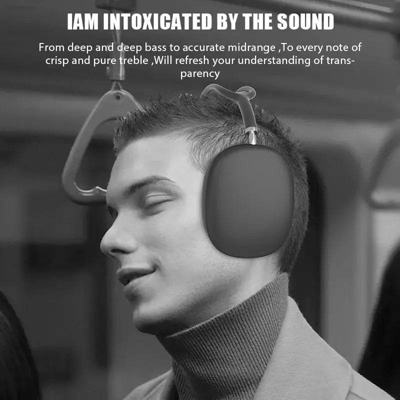 Wireless Bluetooth Headphones with Mic for Sports and Gaming - Estalios