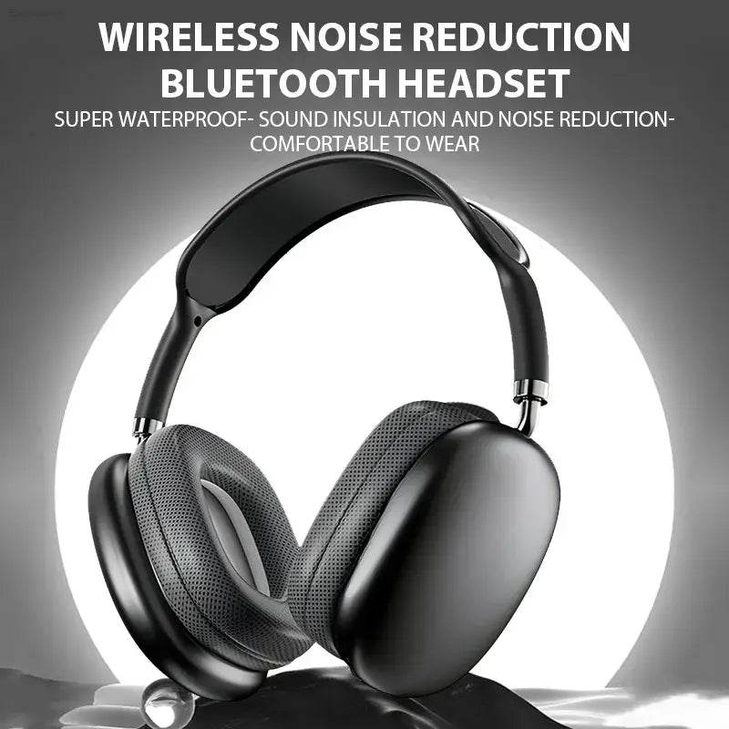 Wireless Bluetooth Headphones with Mic for Sports and Gaming - Estalios