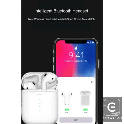 Smart Touch Wireless Earbuds with Sleek Charging Case - Estalios