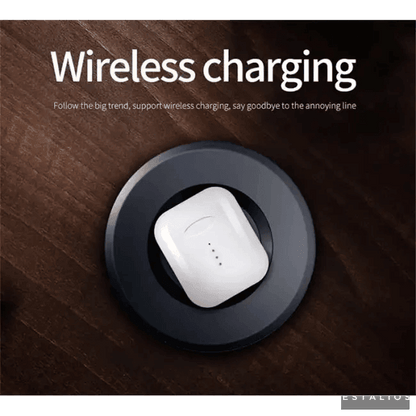 Smart Touch Wireless Earbuds with Sleek Charging Case - Estalios