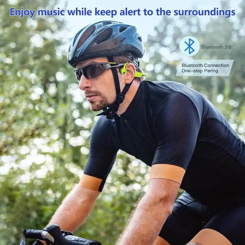 Wireless Bone Conduction Earphones with Sweatproof Design - Estalios