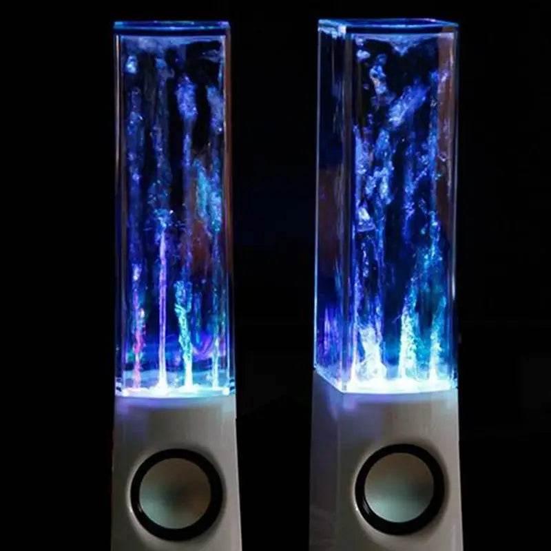 Rhythmic Rivers: Speakers That Groove! Unleash a symphony of sight and sound with Rhythmic Rivers, the water-dancing speakers that transform your music - Estalios