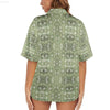 Women's All Over Print Hawaiian Shirt （Made in USA，Ships to USA Only） - Estalios