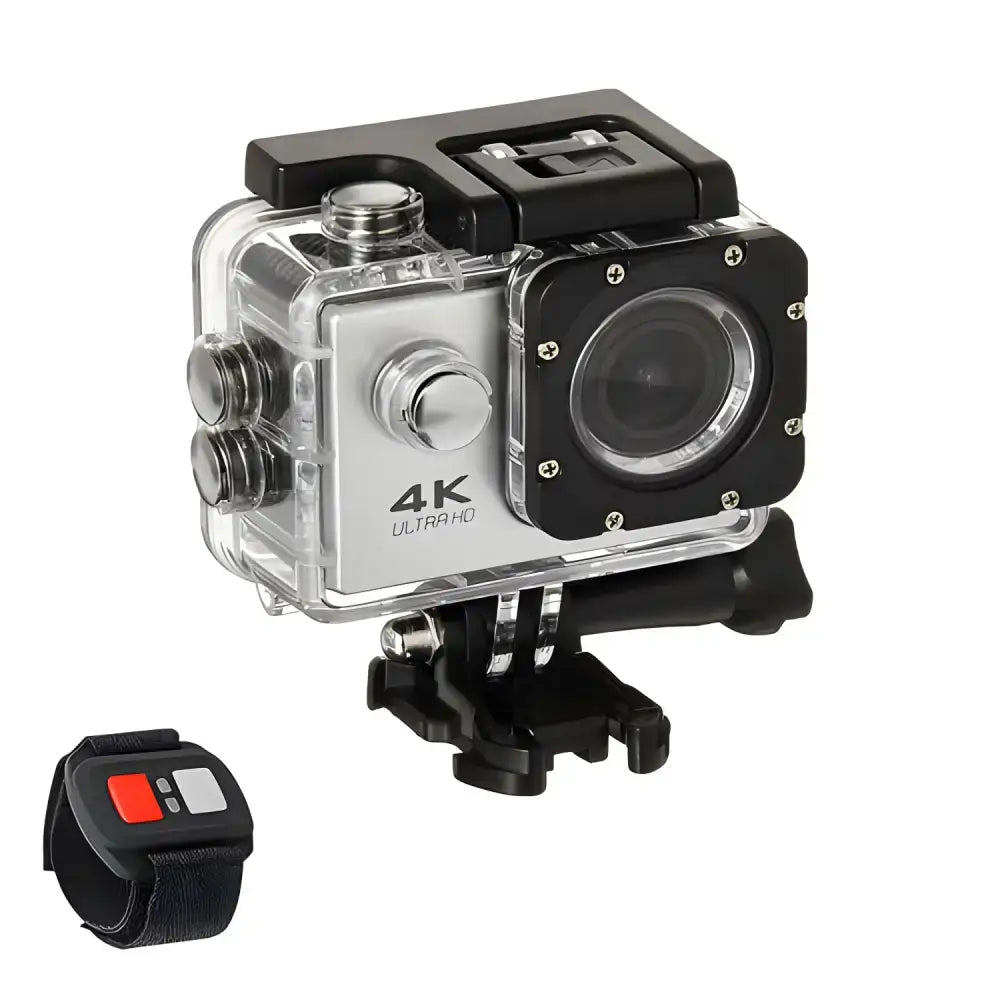 Waterproof 4K Action Camera with remote perfect for womens clothing deals and adventures